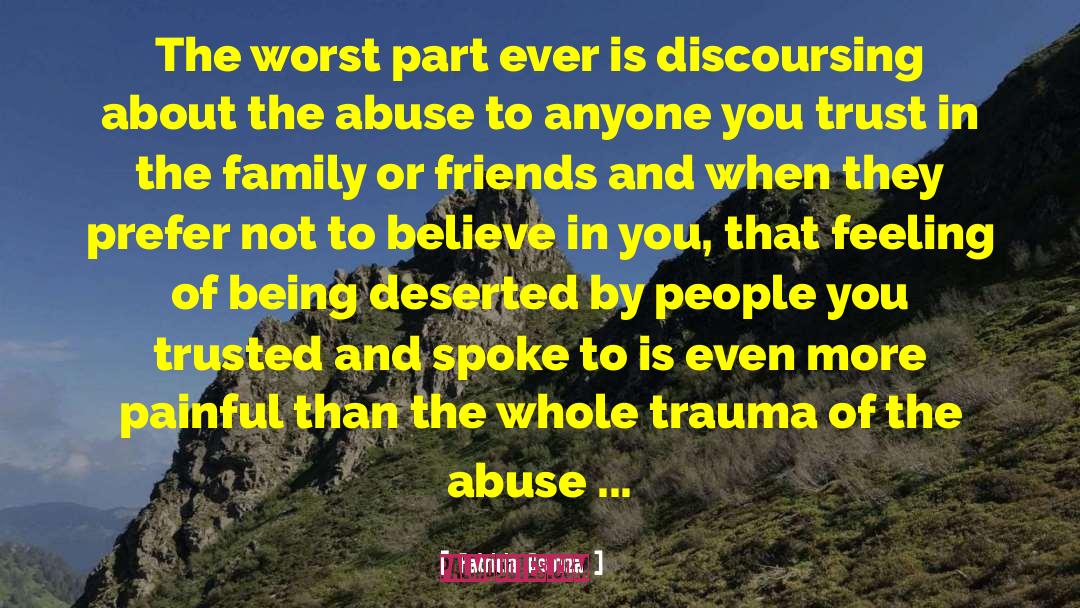 Psychology Child Abuse quotes by Patricia Dsouza