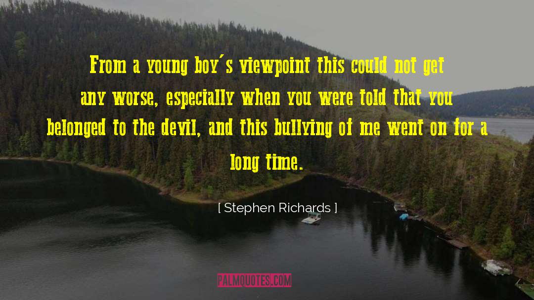 Psychology Child Abuse quotes by Stephen Richards