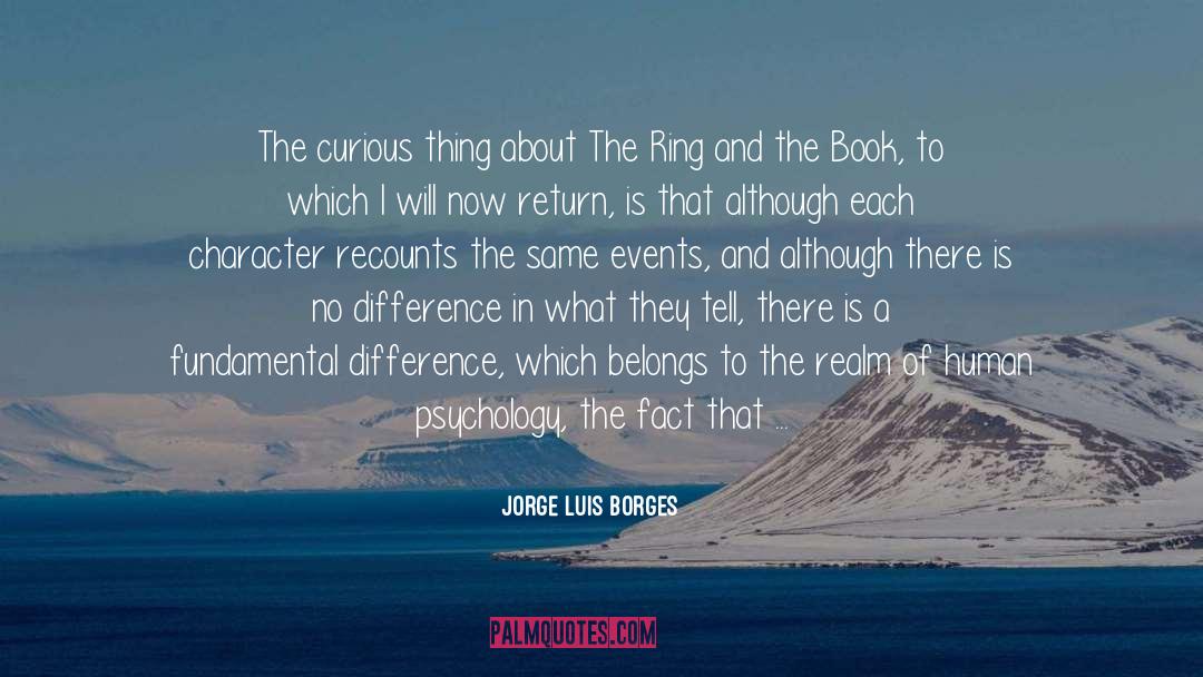 Psychology quotes by Jorge Luis Borges