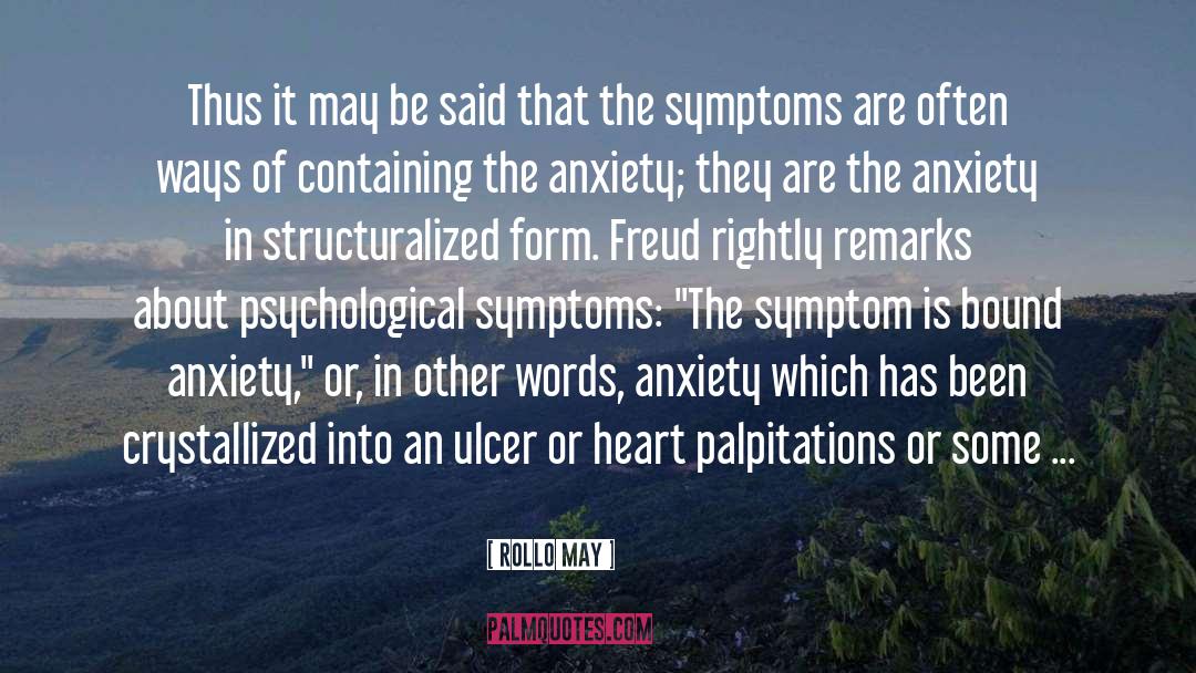 Psychosomatic quotes by Rollo May