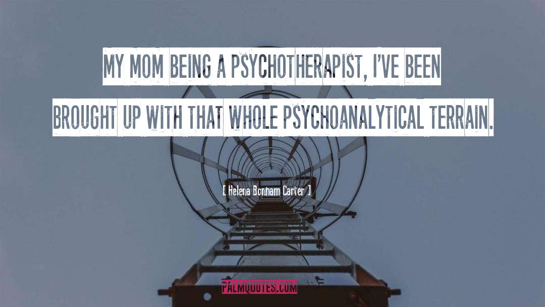 Psychotherapist quotes by Helena Bonham Carter