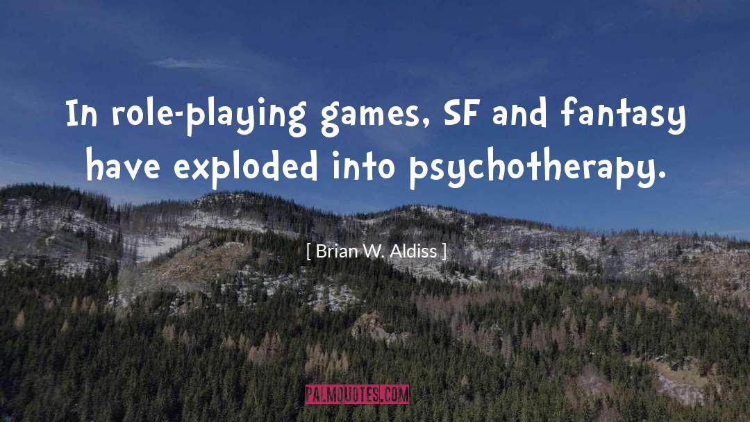 Psychotherapy quotes by Brian W. Aldiss