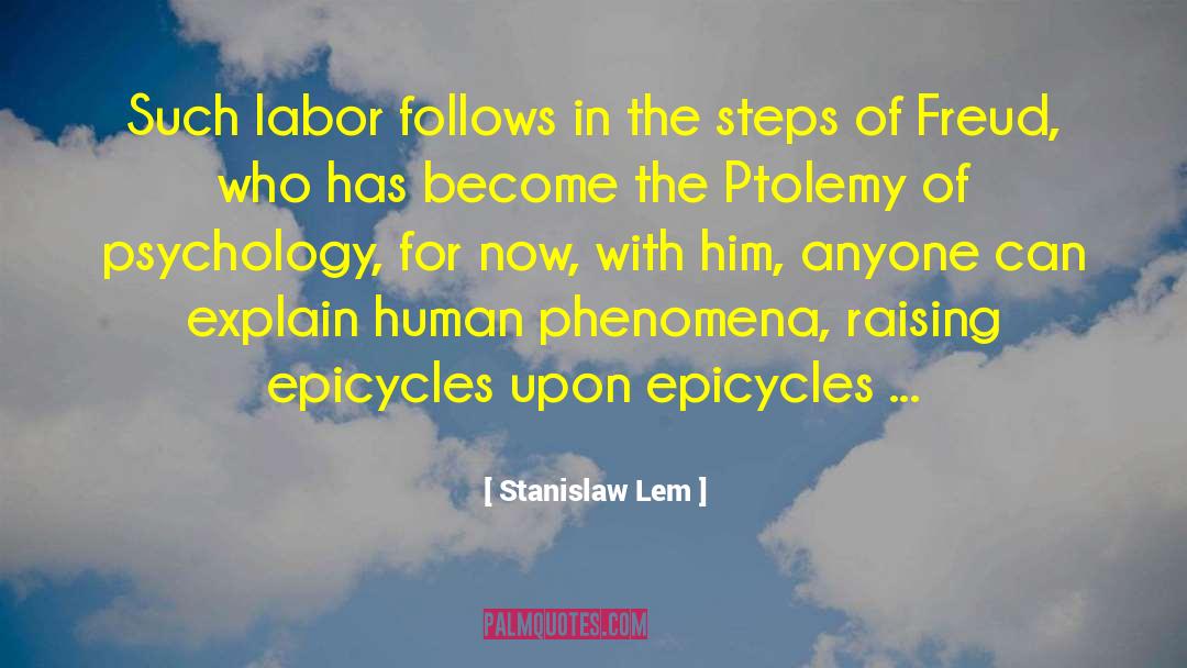 Ptolemy quotes by Stanislaw Lem