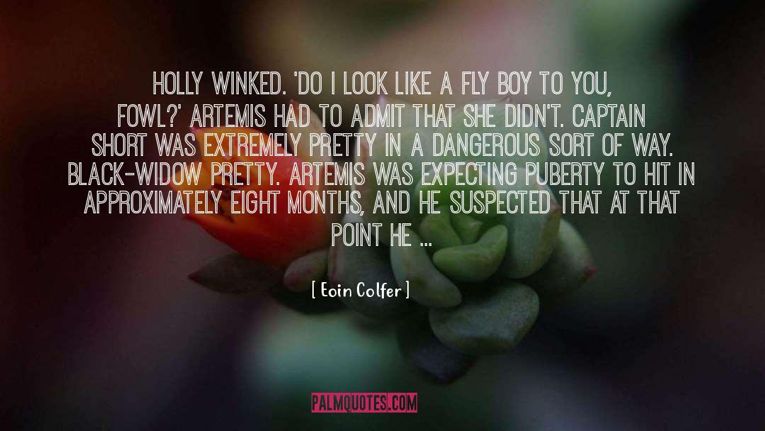 Puberty quotes by Eoin Colfer