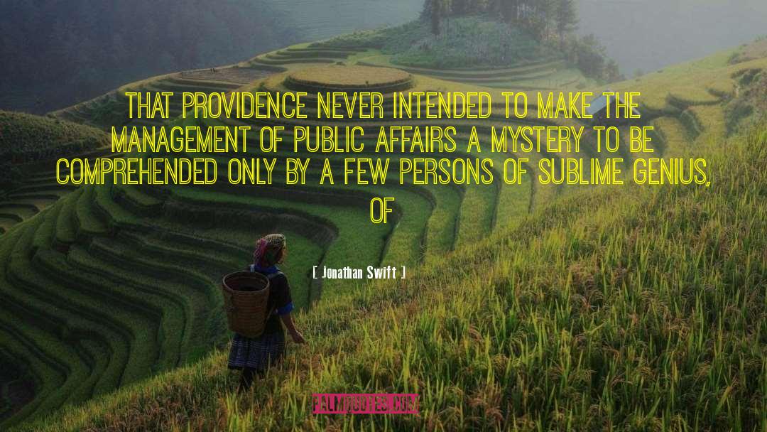 Public Affairs quotes by Jonathan Swift