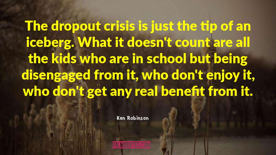 Public Benefit quotes by Ken Robinson