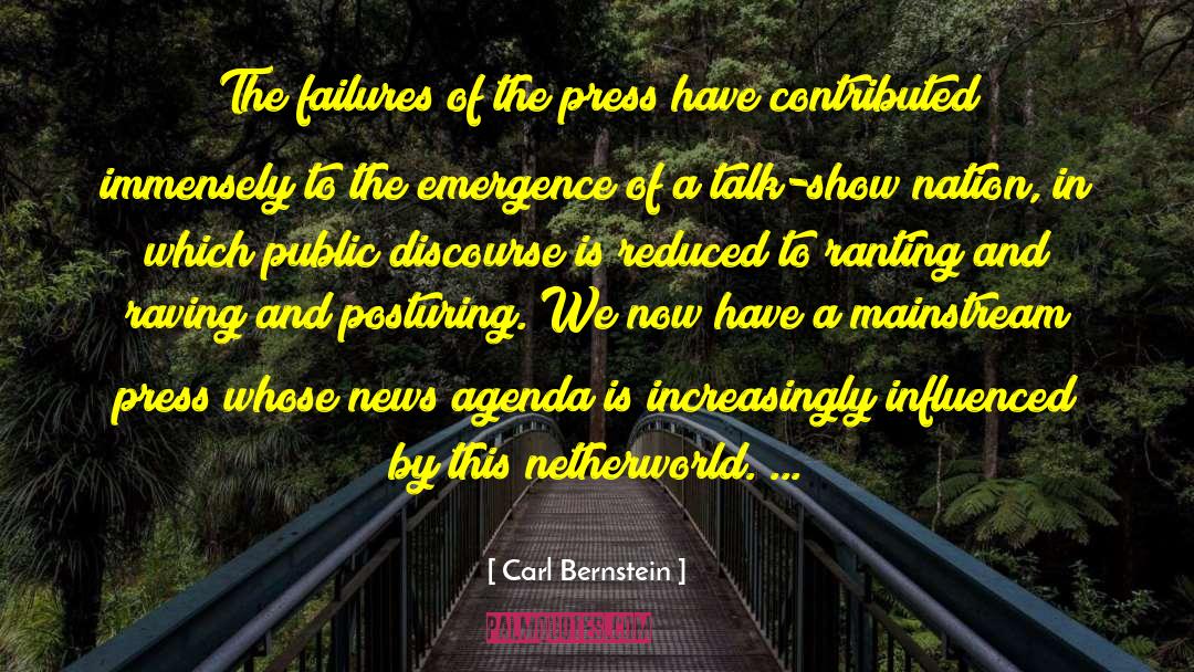 Public Discourse quotes by Carl Bernstein