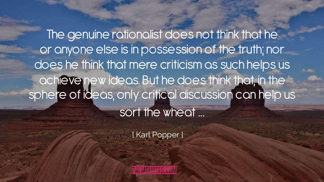 Public Discussion quotes by Karl Popper