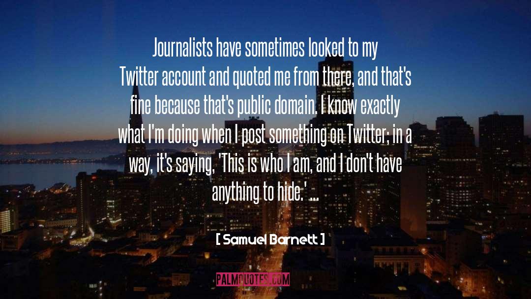 Public Domain Politicians quotes by Samuel Barnett