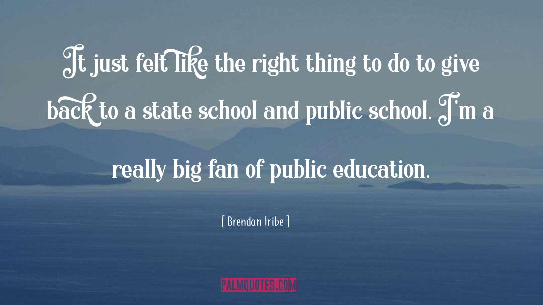 Public Education quotes by Brendan Iribe