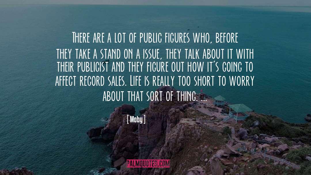 Public Figures quotes by Moby