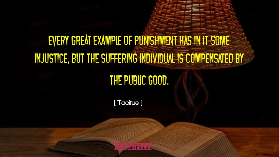 Public Good quotes by Tacitus