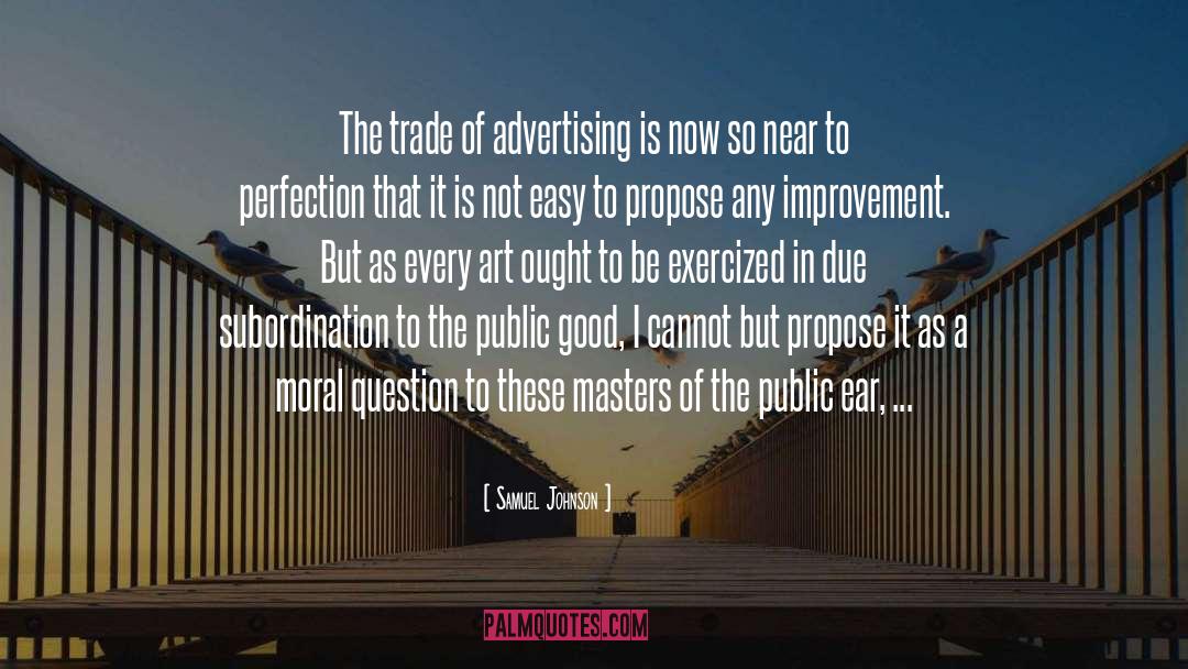 Public Good quotes by Samuel Johnson