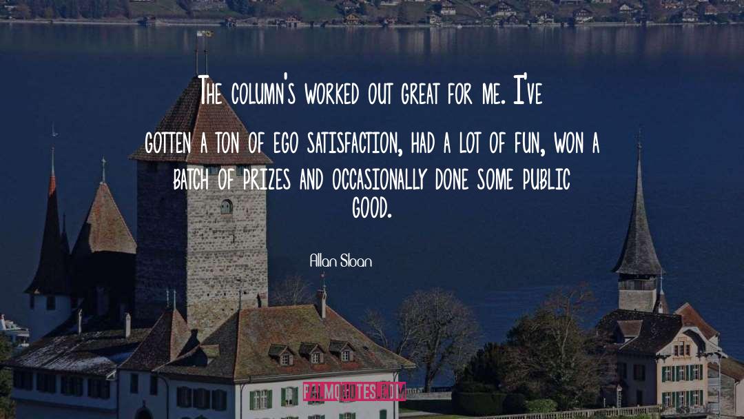 Public Good quotes by Allan Sloan