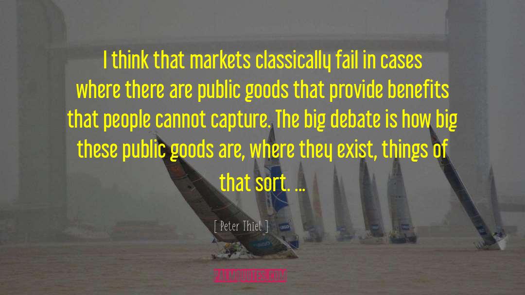 Public Goods quotes by Peter Thiel
