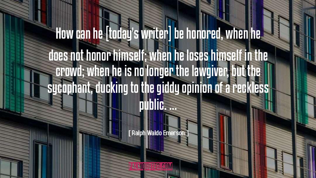 Public Hanging quotes by Ralph Waldo Emerson