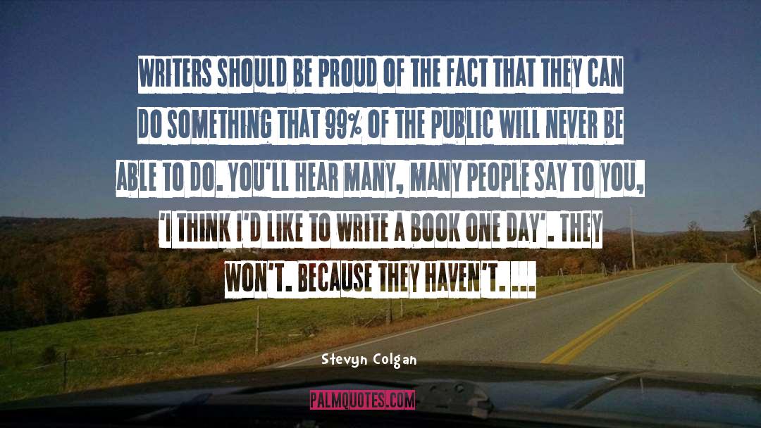 Public Indirect quotes by Stevyn Colgan