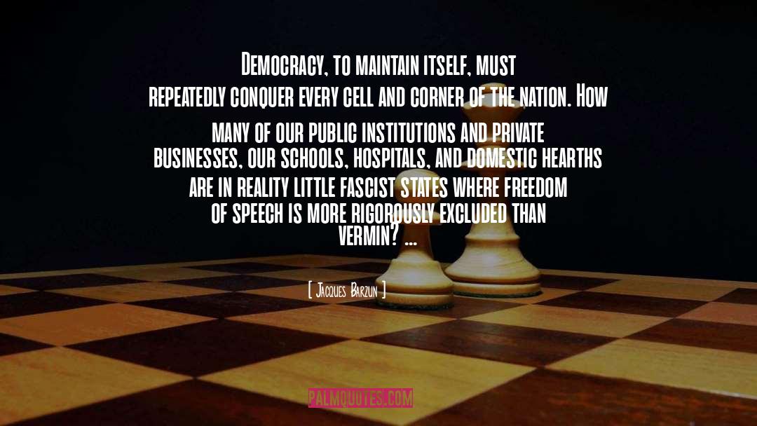 Public Institutions quotes by Jacques Barzun