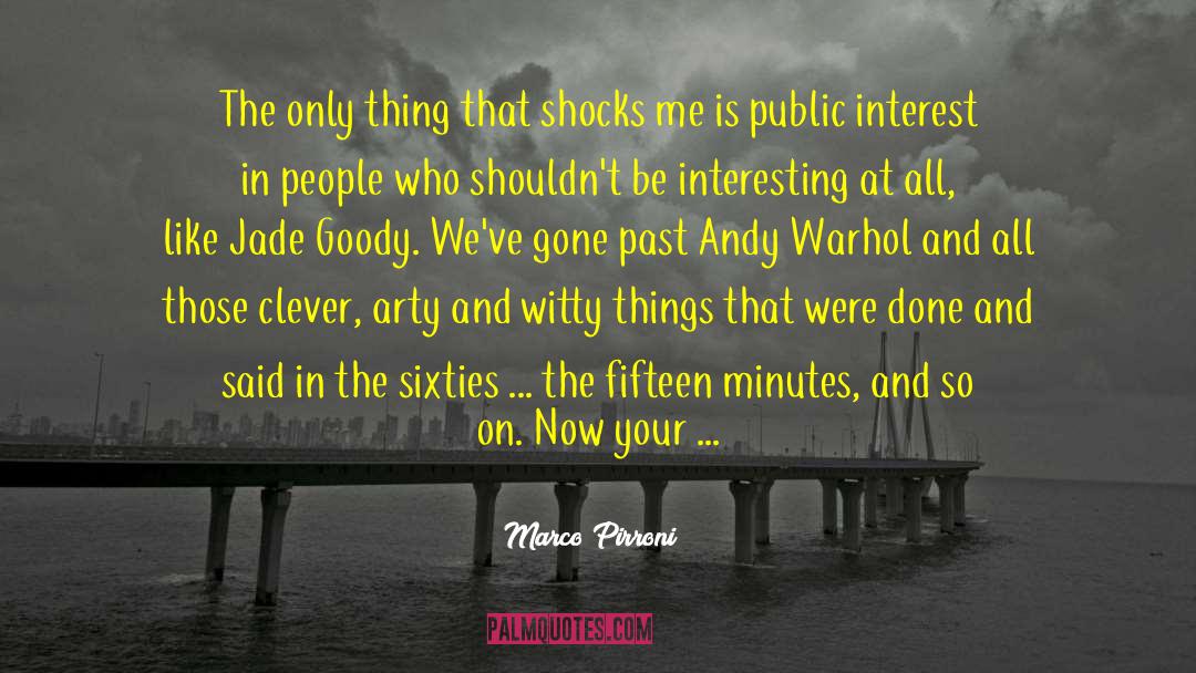 Public Interest quotes by Marco Pirroni