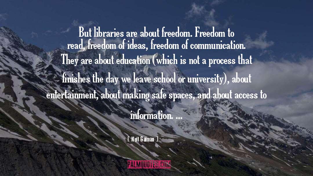 Public Libraries quotes by Neil Gaiman