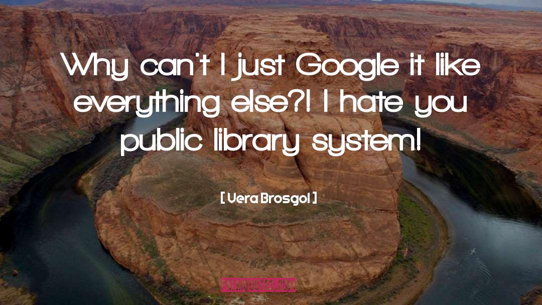 Public Library quotes by Vera Brosgol