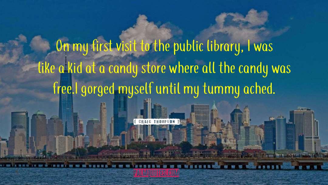 Public Library quotes by Craig Thompson