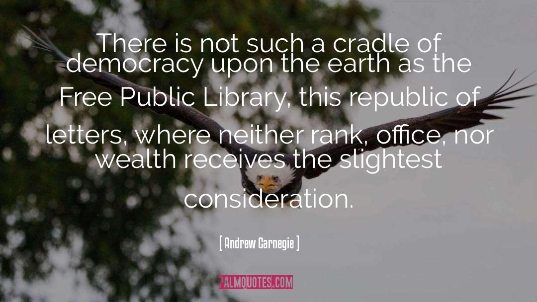 Public Library quotes by Andrew Carnegie
