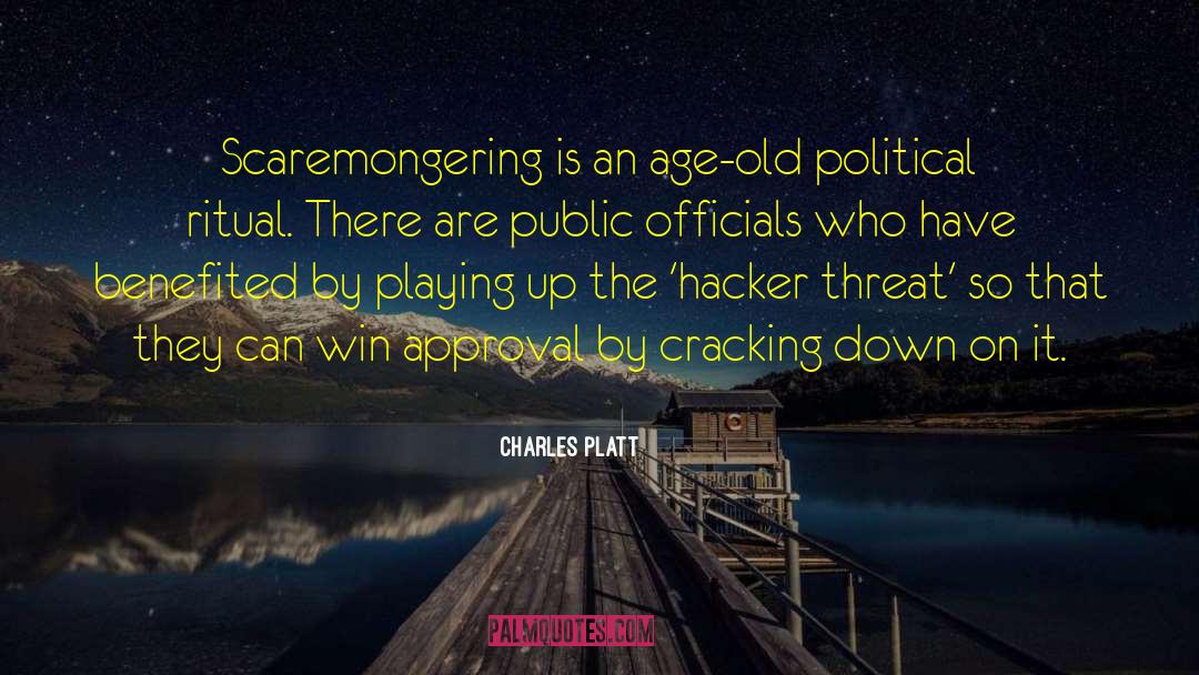 Public Officials quotes by Charles Platt