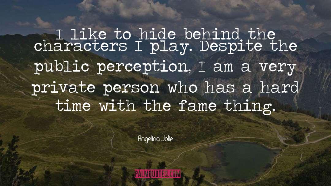 Public Perception quotes by Angelina Jolie