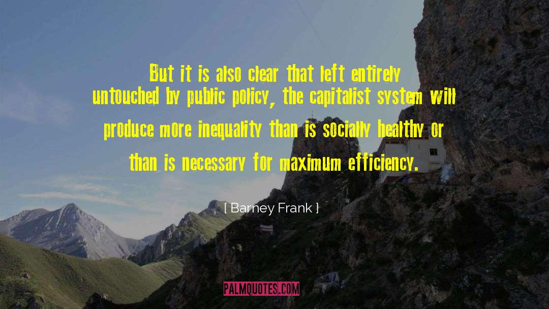 Public Policy quotes by Barney Frank