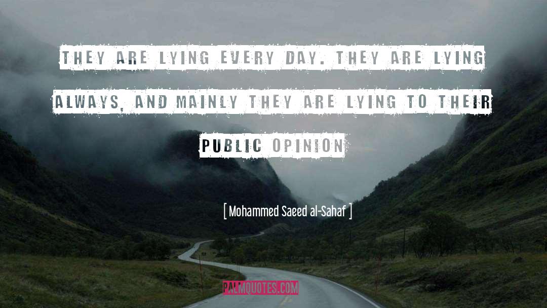 Public Prayer quotes by Mohammed Saeed Al-Sahaf