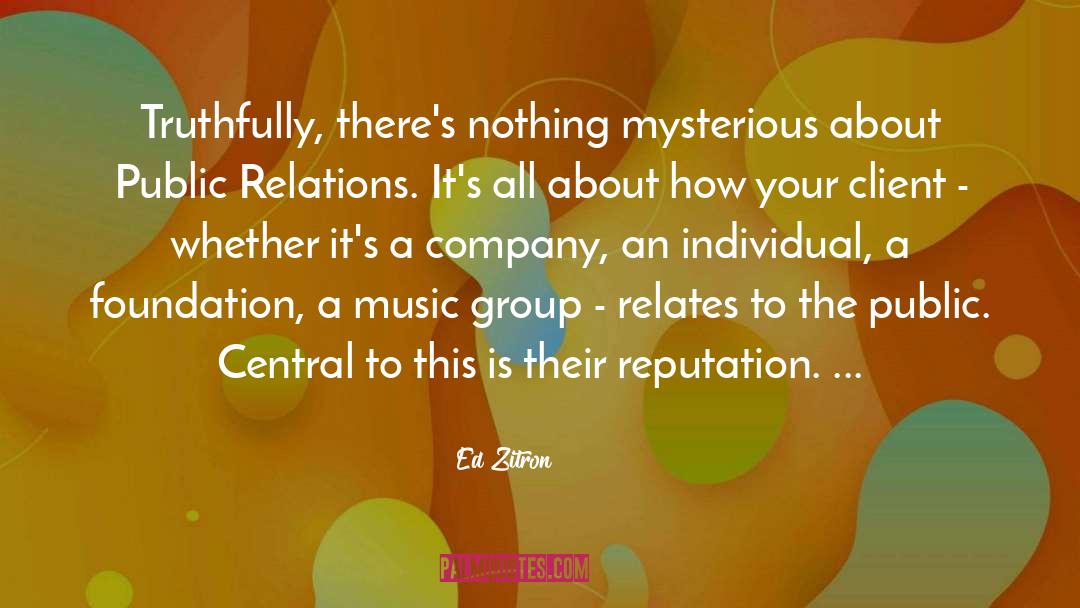 Public Relations quotes by Ed Zitron