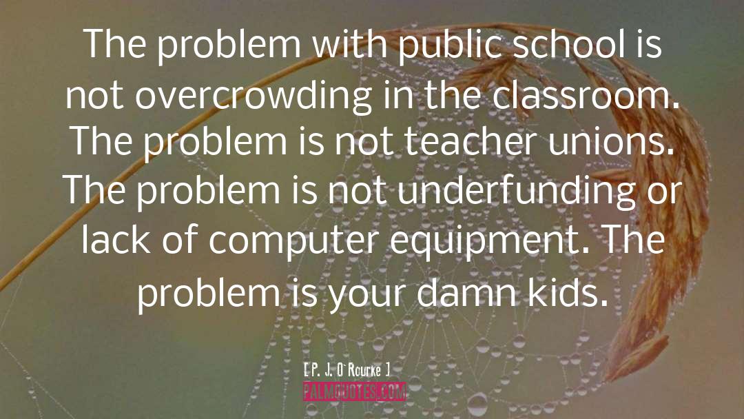 Public School quotes by P. J. O'Rourke