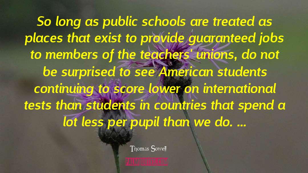 Public Schools quotes by Thomas Sowell