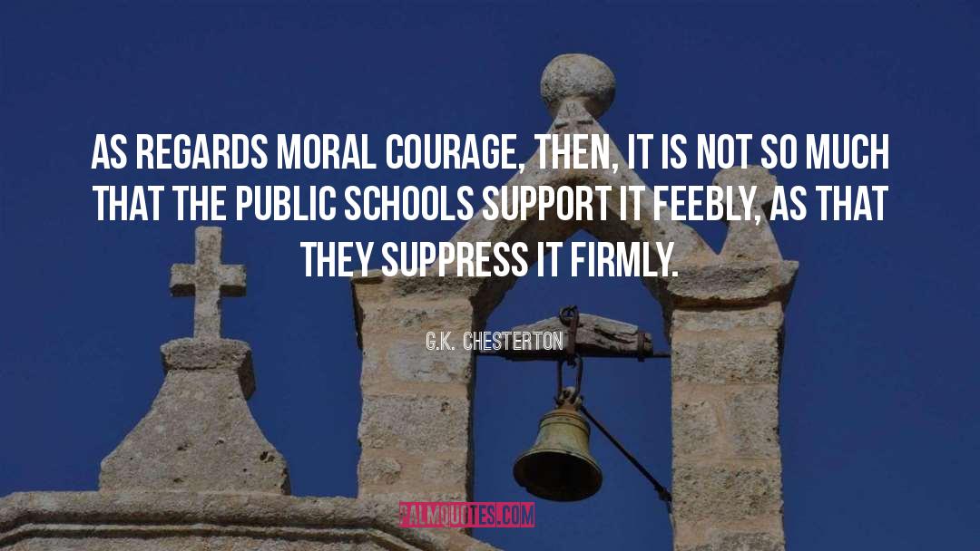 Public Schools quotes by G.K. Chesterton