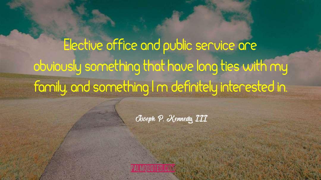 Public Service quotes by Joseph P. Kennedy III