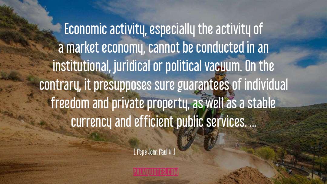 Public Services quotes by Pope John Paul II
