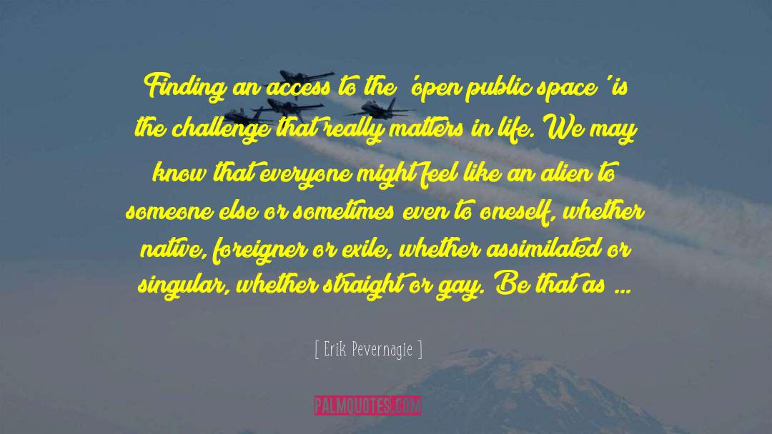 Public Space quotes by Erik Pevernagie