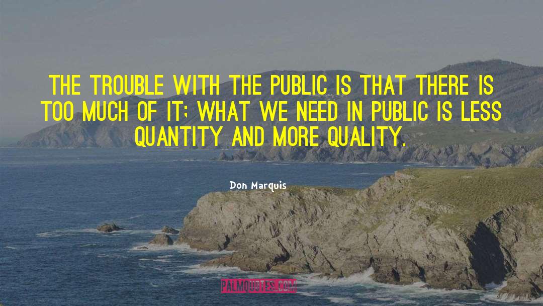 Public Speaking quotes by Don Marquis