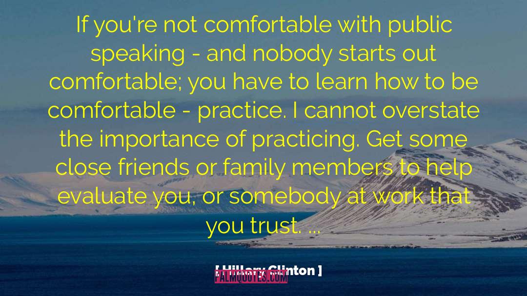 Public Speaking quotes by Hillary Clinton