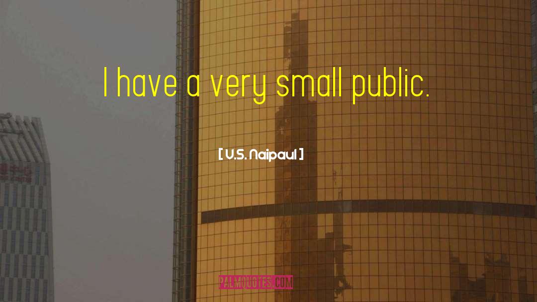 Public Sphere quotes by V.S. Naipaul