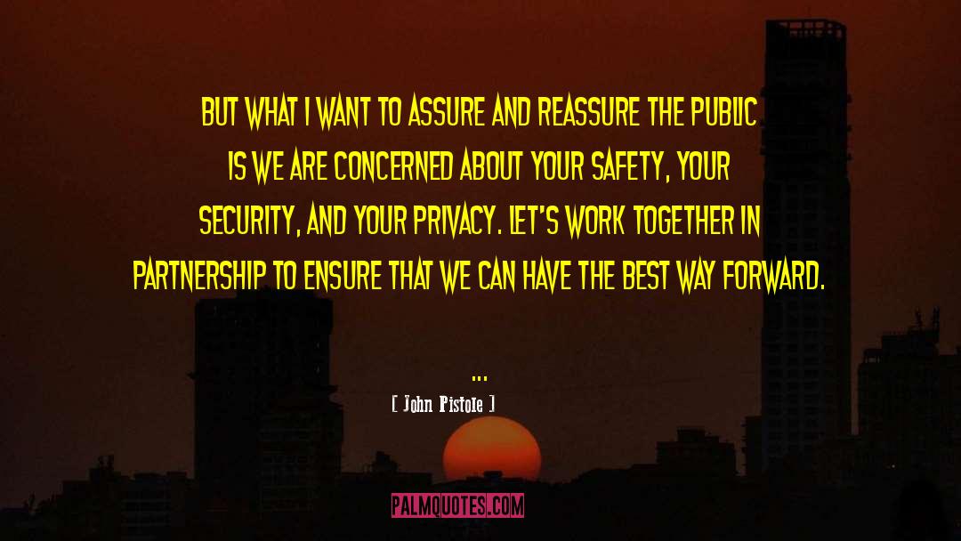 Public Value quotes by John Pistole