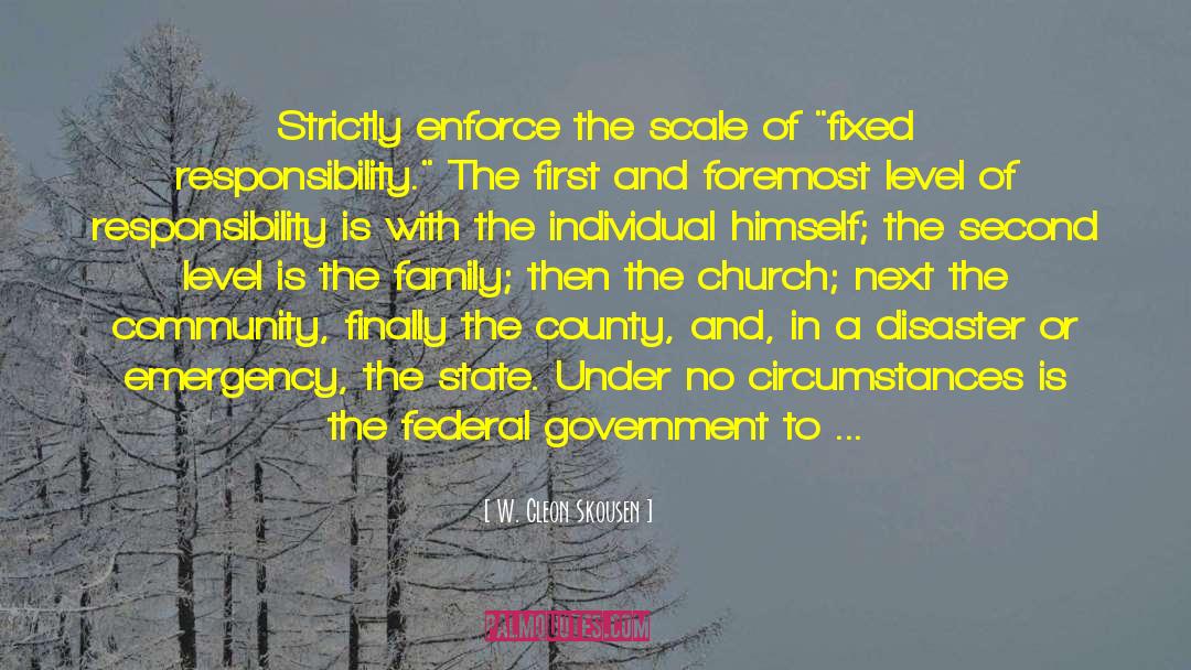 Public Welfare quotes by W. Cleon Skousen