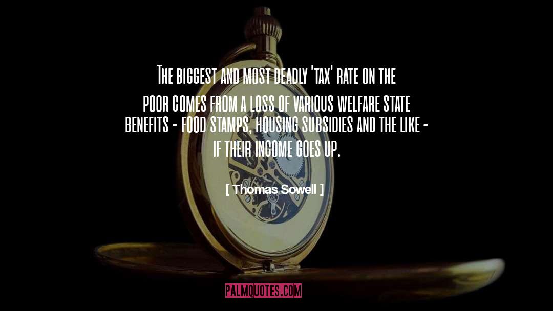 Public Welfare quotes by Thomas Sowell