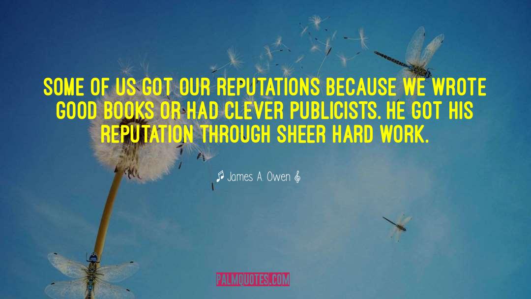 Publicists quotes by James A. Owen