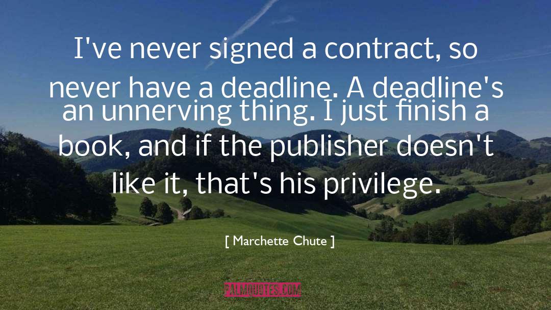 Publisher quotes by Marchette Chute