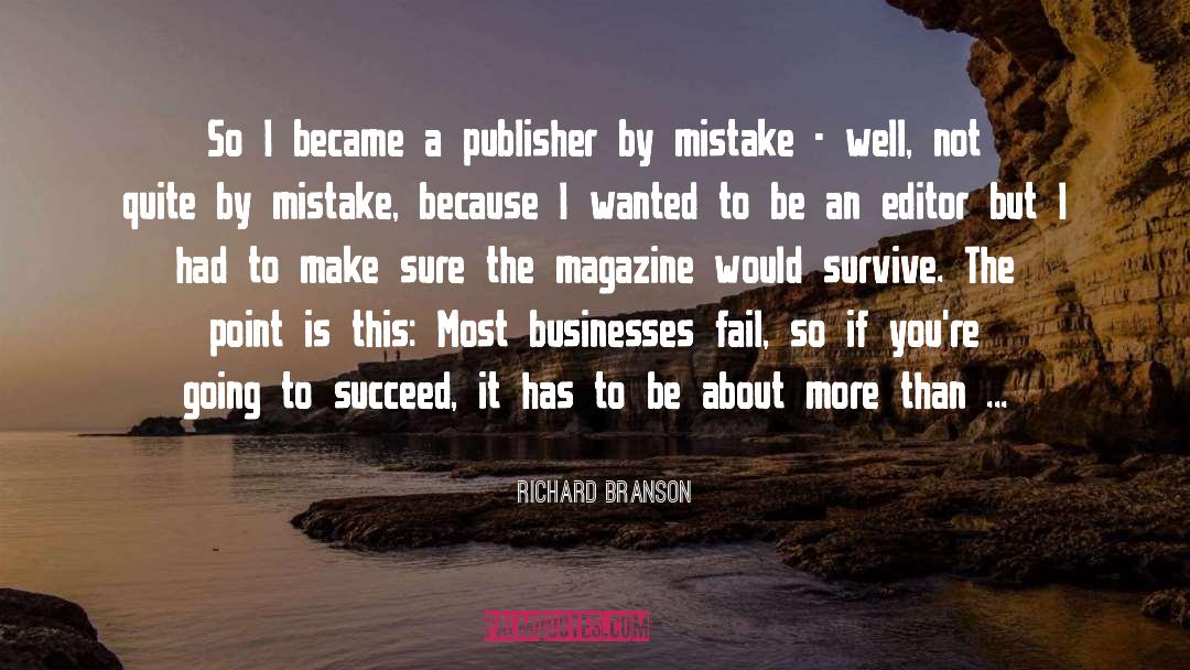Publisher quotes by Richard Branson