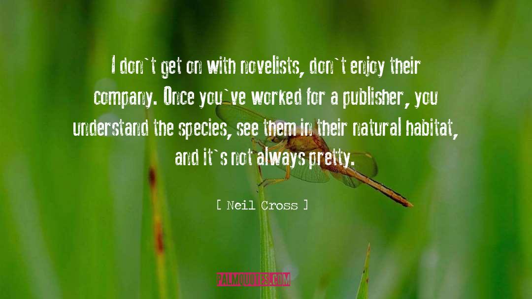 Publisher quotes by Neil Cross