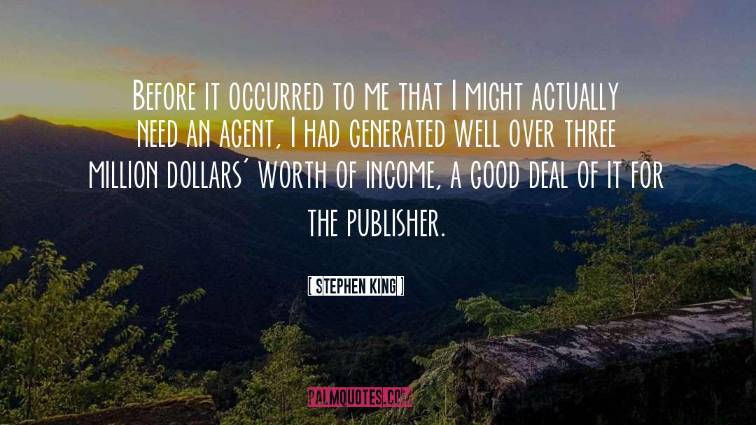 Publisher quotes by Stephen King