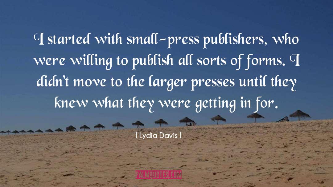 Publishers Weekly quotes by Lydia Davis